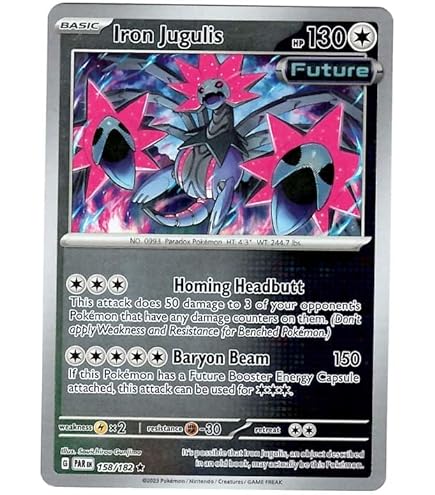 Amazon.com: Pokemon – Slither Wing 026/064- Shrouded Fable